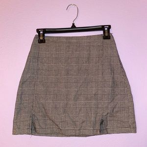 Plaid Skirt